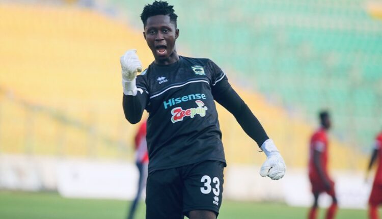 Ghanaian goalkeeper Frederick Asare